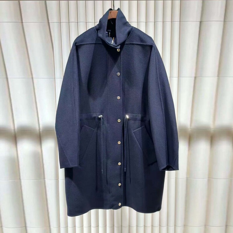 Midsummer Rila Hejia Same Style 2025 Winter New Detachable Liner Double-Sided Wool Knee-Length Parka Coat for Women Midsummer Rila Hejia Same Style 2025 Winter New Detachable Liner Double-Sided Wool Knee-Length Parka Coat for Women