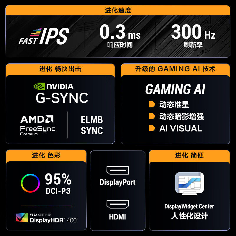 [10% National Discount] Asus Tuf Little King Kong 27-Inch 2K 180Hz Desktop Computer Monitor Vg27Aql5A