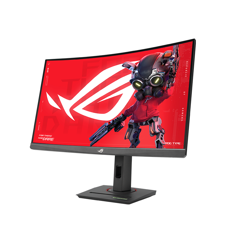 Rog Asus Monitor 27-Inch 2K Ultra-High Definition 180Hz Gaming Curved Desktop Computer Notebook External Screen