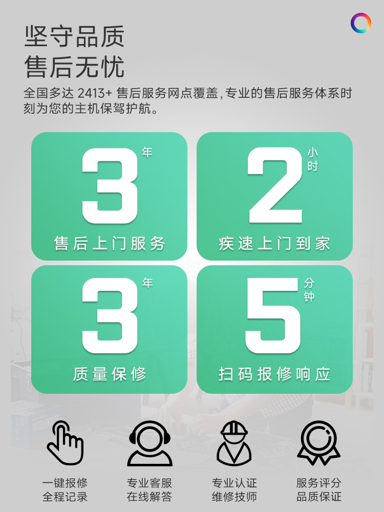 Climb Shangyue Desktop Computer Host I5 12400/13490F/I7 13790F Office and Home Desktop Host Design DIY Desktop Assembly Computer Complete Set