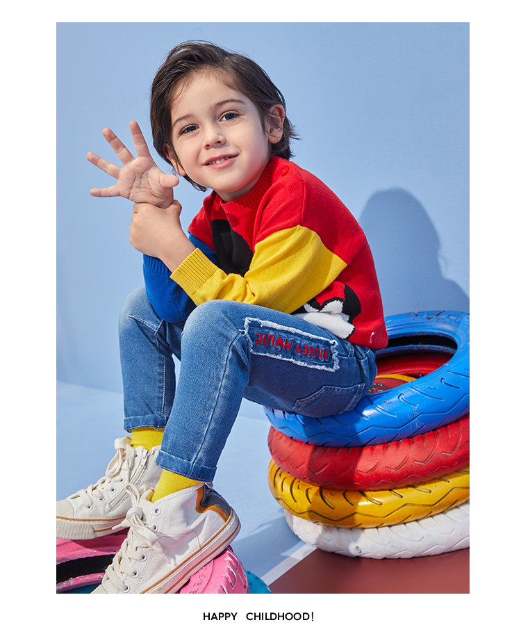 Дисней, осенняя летняя одежда, детские джинсы, штаны disney baby 