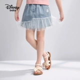 Дисней, джинсовая летняя одежда, мини-юбка, модная летняя юбка на девочку, детская одежда, в западном стиле