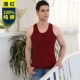 Áo vest nam Hengyuanxiang mùa hè tự trồng thể thao thanh niên thể dục chạm đáy áo phiên bản Hàn Quốc của áo vest nam - Áo vest cotton áo khoác vest nam hàn quốc
