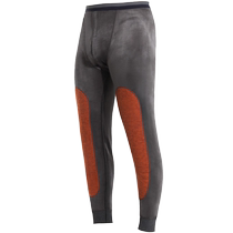 Hengyuanxiang warm pants mens velvet thickened bottoming long johns German velvet heating wool knee pads large size cotton pants winter