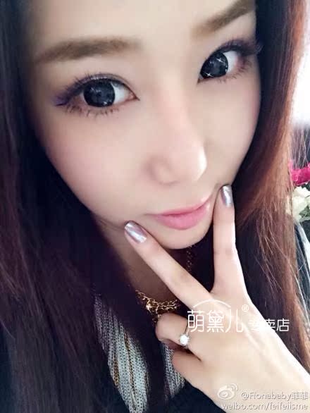 Hàng thủ công Nhật Bản màu đen + đuôi mắt tím lông mi giả chéo cụm lông mi trên lộn xộn quyến rũ giá 1 hộp - Lông mi giả mi giả nam châm
