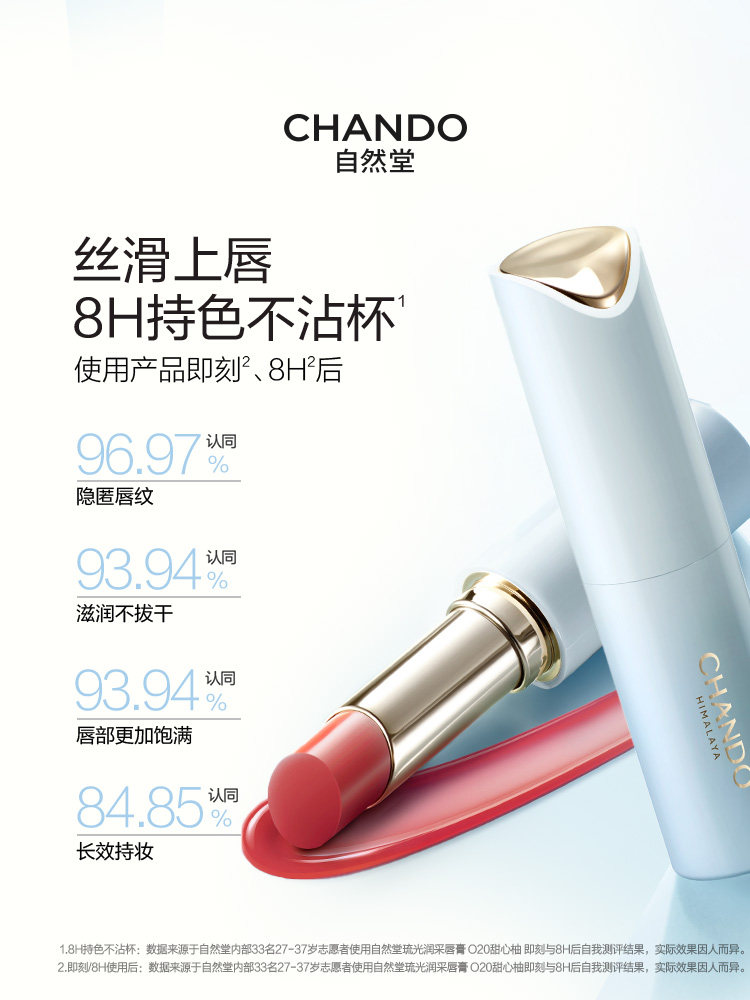 [New Product Launch]Chando Radiant Lip Balm, Plumping Lipstick, Enhances Lip Lines, Long-Lasting Color, Non-Stick Cup
