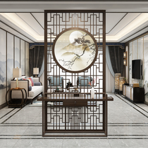 New Chinese solid wood Screen Entry into the home Furniture Living Room Partition Decoration Home Partition Wall Modern Simplicity Chinese