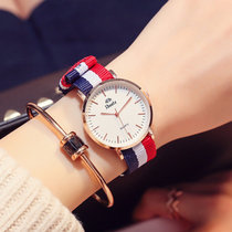 Watch female student Korean version of the simple trend ulzzang casual atmosphere womens watch Womens student waterproof watch