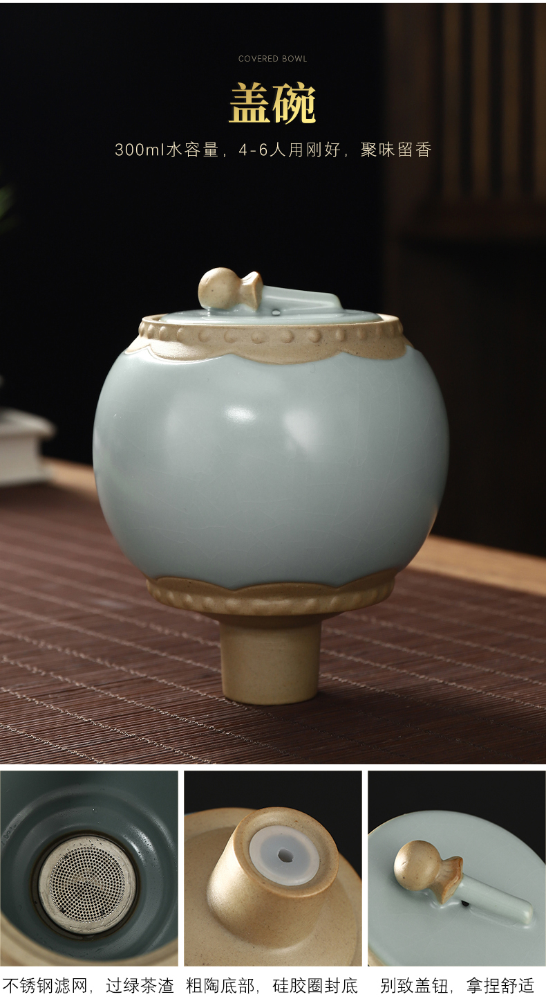 Recreational product master Chen Quangui tonggu quoted your up automatic tea set piece can raise your porcelain kung fu tea set