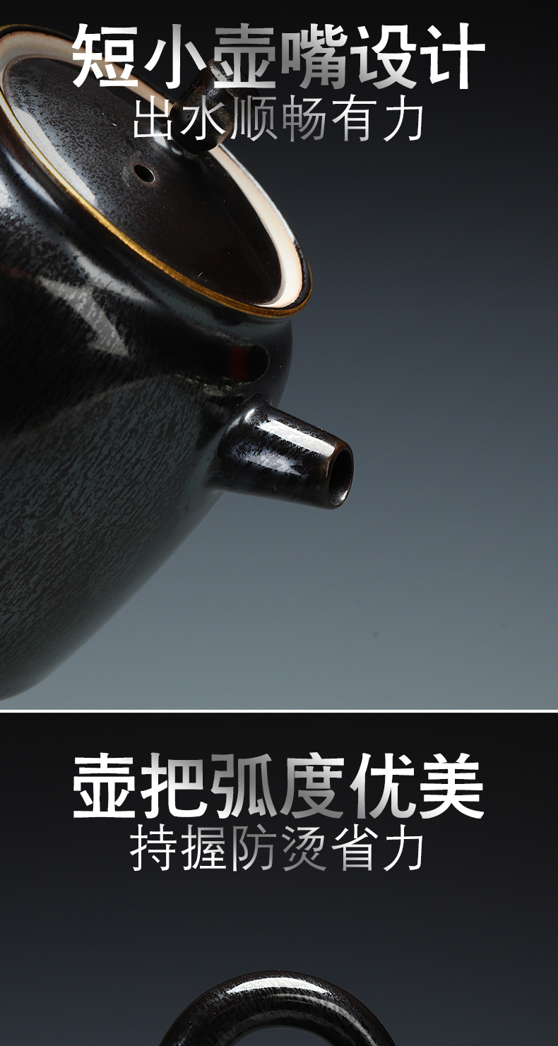Recreation office 999 sterling silver products of a complete set of kung fu tea set manually coppering. As silver tureen ceramic tea set domestic cups