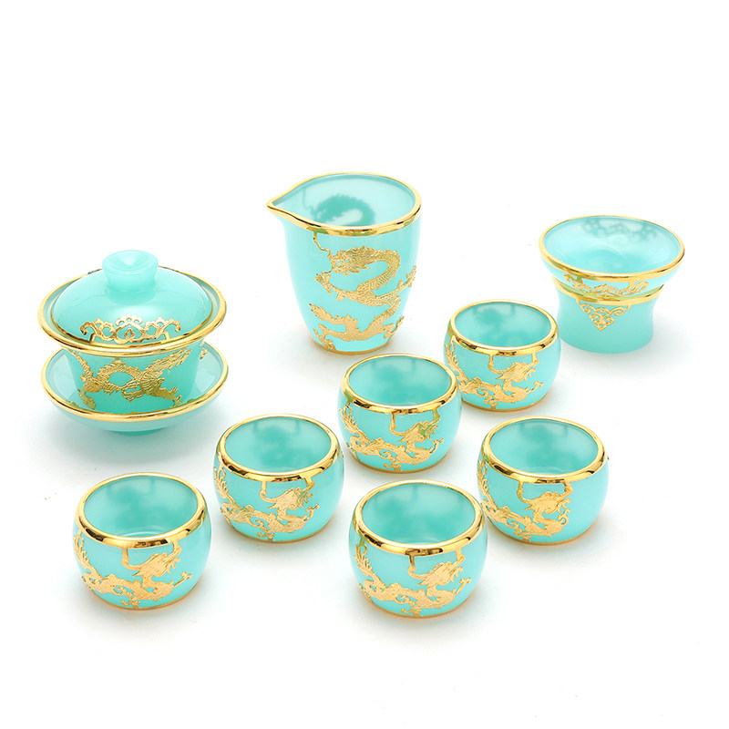 Concorn Gold Glue Kungfu Tea Set Chinese-style cup Equal Cup Equal Cup