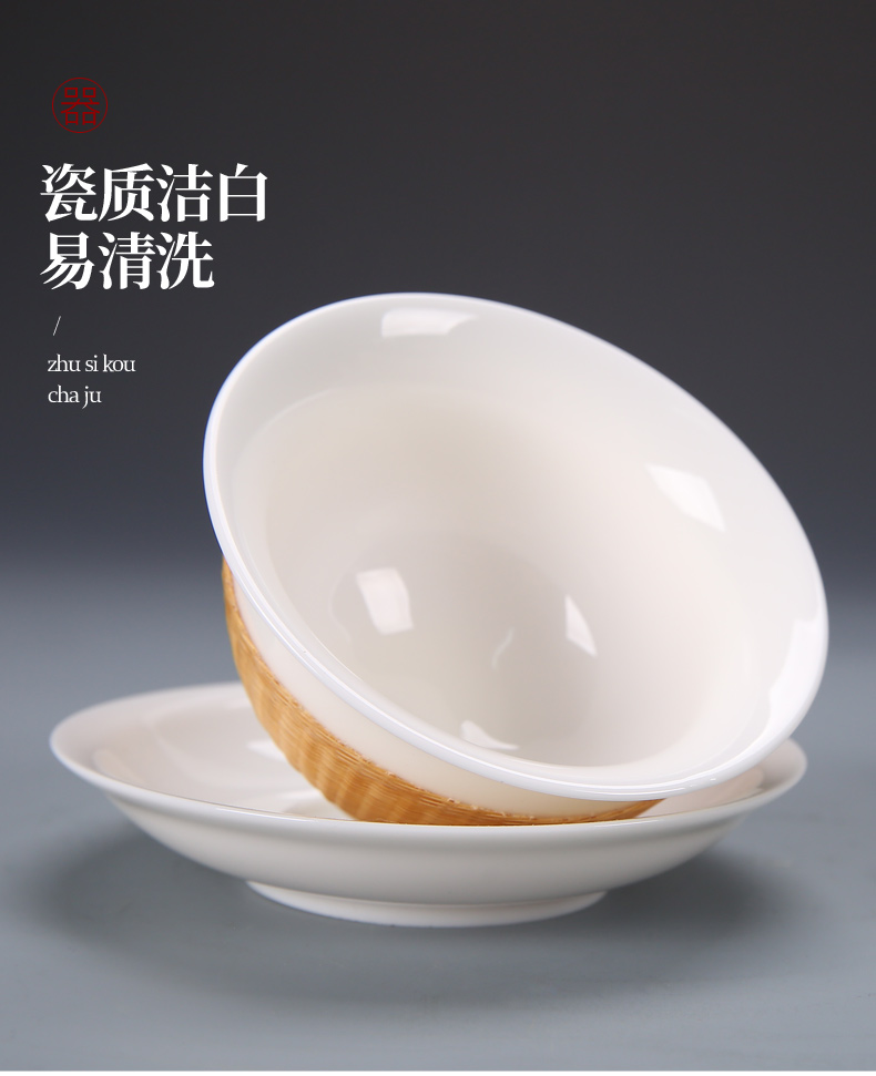 Recreational products checking bamboo states porcelain cups porcelain body bamboo has tureen kung fu tea set intangible features three tureen