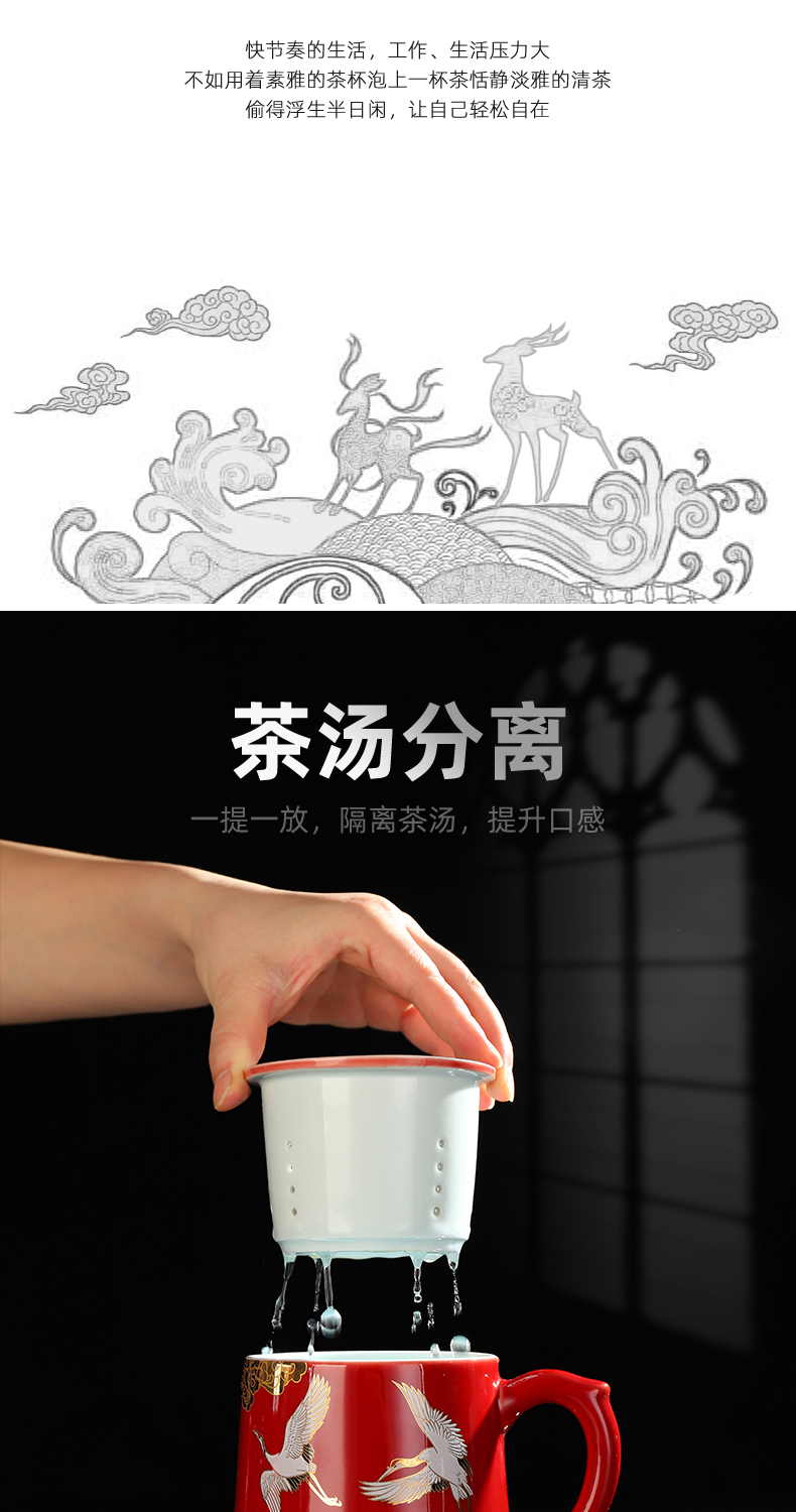 Recreation to both wind tide ceramic keller with GaiLiu silver bladder boss a cup of tea tea tea set