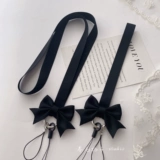 Оригинальный универсальный матовый импортный милый мобильный телефон с ключом с бантиком, креативные вожжи поводок, подвеска