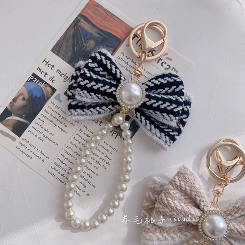 Оригинальный брелок с бантиком, подвеска