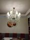European-Style Living Room Chandelier, Simple Dining Room and Bedroom Lamp, Luxurious and Grand Villa Staircase Chandelier, Duplex Building Crystal Chandelier