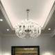 European-Style Chandelier Living Room Lamp 2025 New Luxury and Elegant Modern Simple Bedroom Hall Dining Room Creative Chandelier
