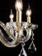 Light Luxury Chandelier, High-End Living Room Lamp, Simple and Atmospheric Bedroom and Dining Room Lamp, European Style All-Copper Egyptian Imported Crystal Lamp