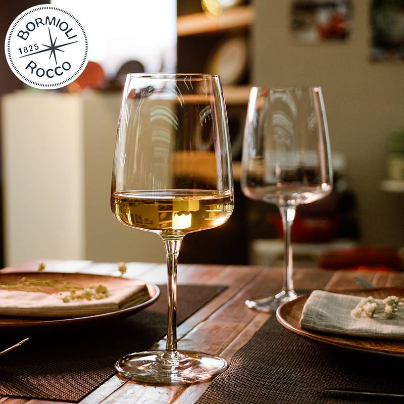 bormioli Italy imports crystal glass wine glasses High footed glass of red wine glasses European style home Champagne glasses