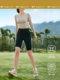 Cycling pants under banana, five-point yoga shorts for outer wear, women's summer thin cool-feeling tummy-tightening butt-lifting fitness shorts