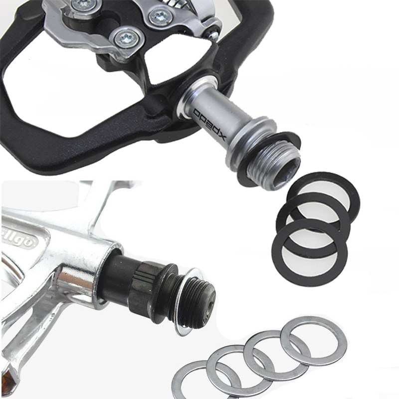 Pedalling Spacer Crank Spacer Folding Highway Mountaineering Bike Pedalling Protection Crank anti-loose gasket