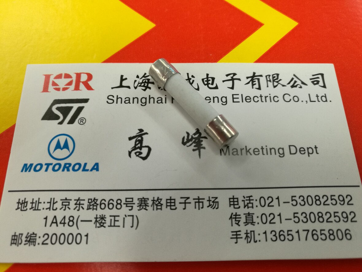Brand new Shanghai Songshan 6 * 30 ceramic pipe time-lapse fuse RT1-30H T15AL250V volume big price