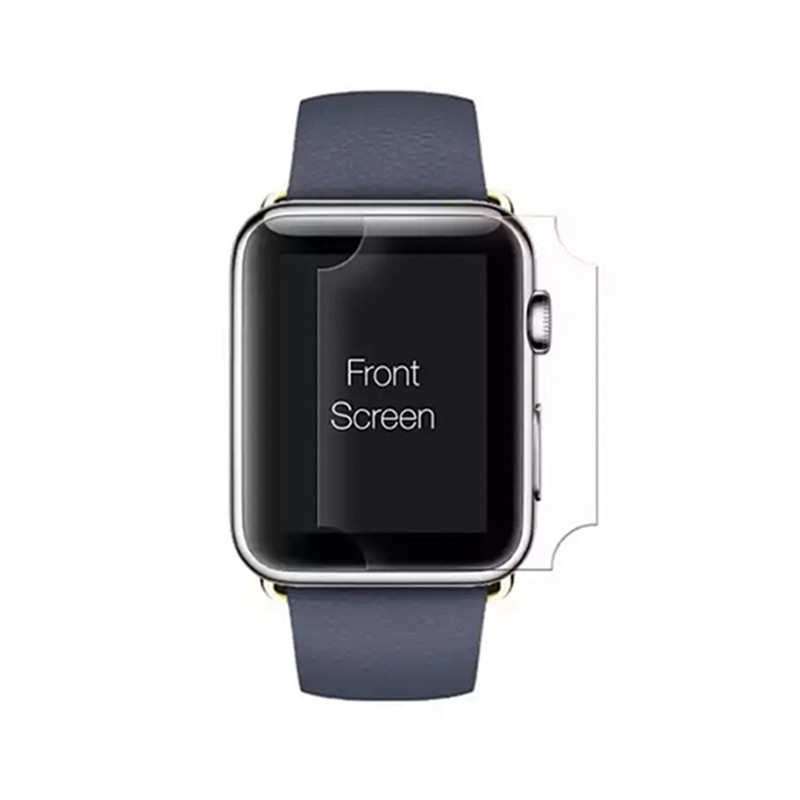 Apple Watch 234 generation full screen film i-watch protective film 38 42mm HD TPU plastic nano soft film