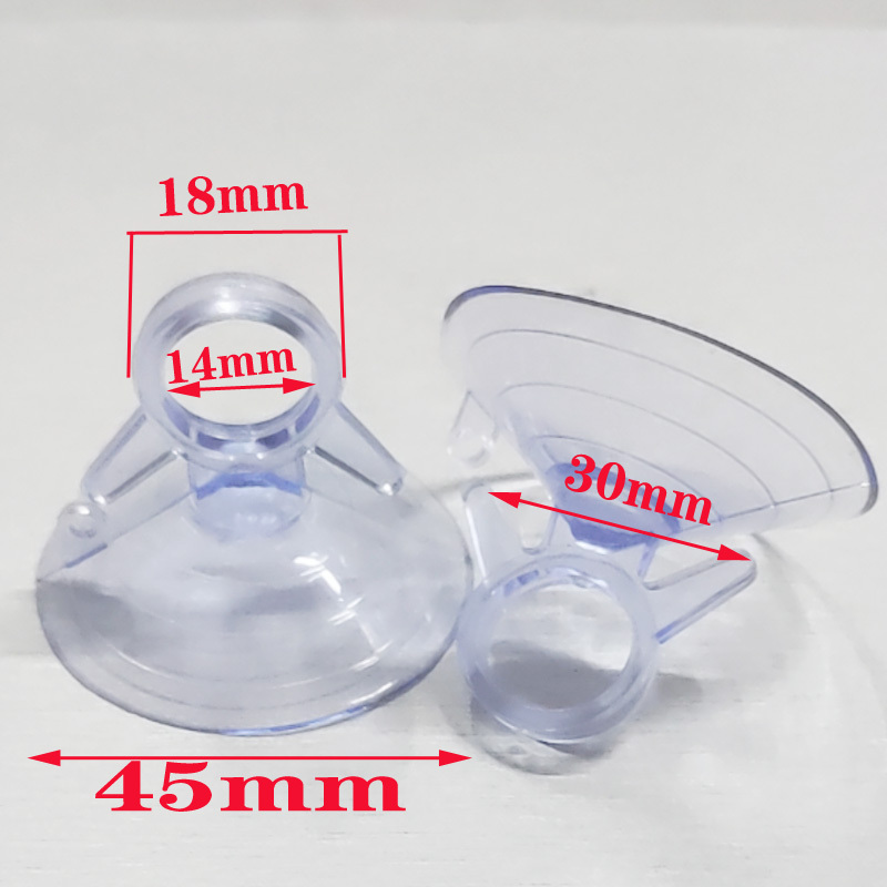 Sunshade Suction Cup Curtain Fixing Swallowtail 4.5cm Sunshade for Car Sedan Sunshade Board Transparent