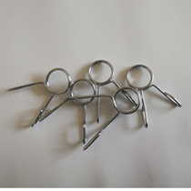 Oliver Large Bore 3 Round Circle Clamp Special Barbell Curved Rod Barbell Clip Clamp Special 50mm Clamp