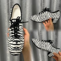 KC DANCE Latin dance teacher shoes female tiger with two points bottom square root for ballroom dancing shoes Mao bottom