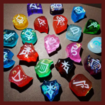 Final Fantasy 14 ff14 peripheral pendant Soul crystal epoxy finished product occupation certificate