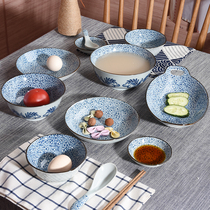 The two food Japanese dishes home couple dishes set 2 people dishes for two chopsticks two plate Bowl