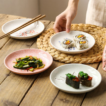 Day Style 6 Inch Bone Disc disc Home Ceramic spinner head disc Dish Table Litter Slag Pan New Dish Small Plate