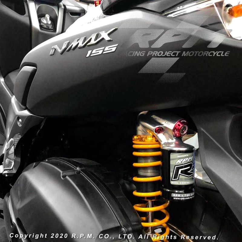 Taiwan rpm tsr rt 2020 YAMAHA nmax155 special modification after shock absorption