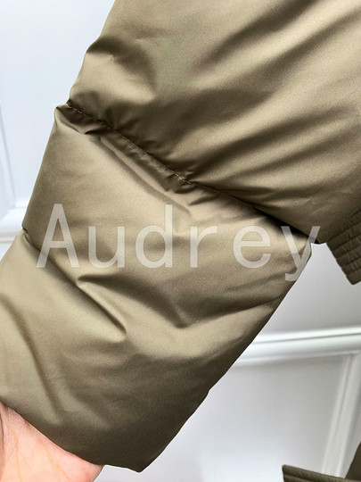 2021 Winter New Fashion Side Cross Strap Hooded Warm Straight Mid-Length White Duck down Jacket