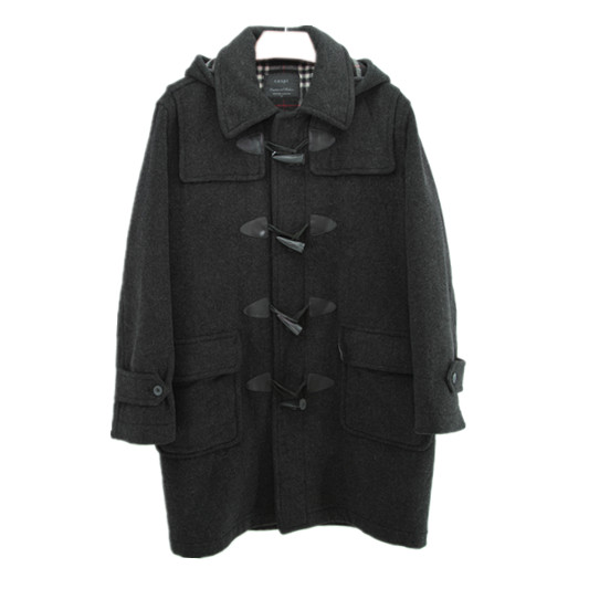 Sừng khóa áo len nam hai mặt len ​​dài phần len dày cộng với phân bón XL L / XL mã 3 áo Vest dạ nam