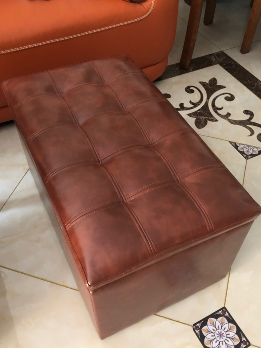 Customizable sofa stool storage storage stool foot clothing store changing shoes bench leather pier bed end stool living room home