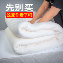 Xinjiang cotton quilt cotton flower 5 pounds cotton quilt spring and autumn warm quilt core quilt mattress Student quilt cotton tire mattress