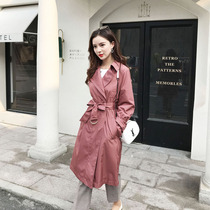 2022 Spring Summers new Korean version of the long section 100 hitch casual fashion jacket windsuit woman MZ RCJT83801C