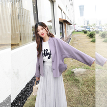 Anti-season clear cabin double face great coat female winter small sub-sen department short wool coat XW RCJW84914T