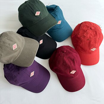Japanese Trendy Brand Spring/Summer New Product Simple Workwear Classic Solid Color Retro Pure Cotton Unisex Baseball Cap Danton