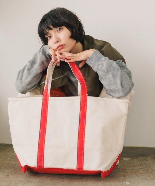 Japanese Order New Classic Patchwork Color-Block Workwear Canvas Oversized Unisex Tote Bag Shoulder Bag Handbag Llbean