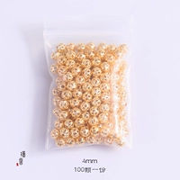 14 тыс. Пакет Золото 100 штук 4 мм