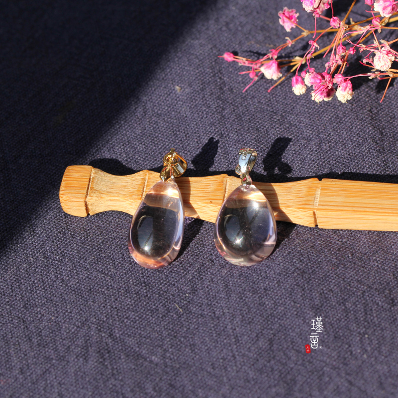 Tự nhiên sạch cơ thể thạch anh tím mặt dây chuyền handmade tự làm bông tai xương đòn chuỗi vòng cổ vòng chân trang sức vật liệu phụ kiện - Vòng chân vòng chân cho nữ