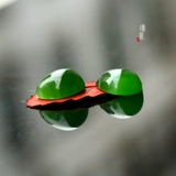 Яшма, зеленая подвеска из нефрита, маленькое изысканное ожерелье, аксессуар, аксессуары, Россия