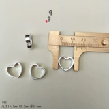 Серебряный браслет, аксессуар, бусины в форме сердца, серебро 925 пробы