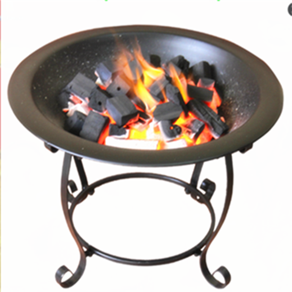 Campfire Basin Cast Iron Heating Stove Grill Pan Grill Garden Heating Stove Iron Art Rack Fire Basin