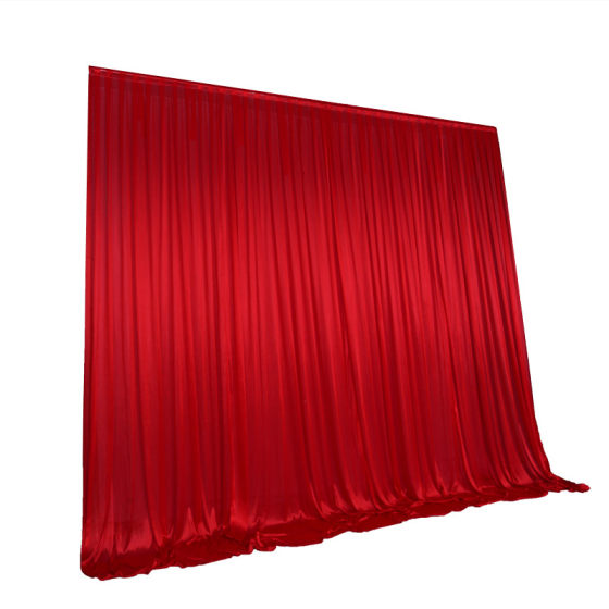 Wedding background gauze wedding stage decoration curtain sign-in reception area curtain birthday party bottom curtain curtain