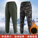 Утепленные удерживающие тепло хлопковые износостойкие штаны для работы, увеличенная толщина, свободный крой, защита от ожогов