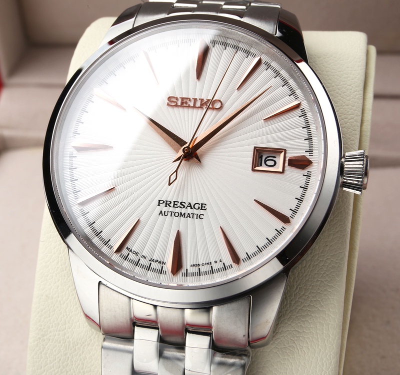 Japanese Seiko Watch Tourbillon Automatic Mechanical Watch Cocktail Calendar Business Waterproof Men's Watch Srpb41J1